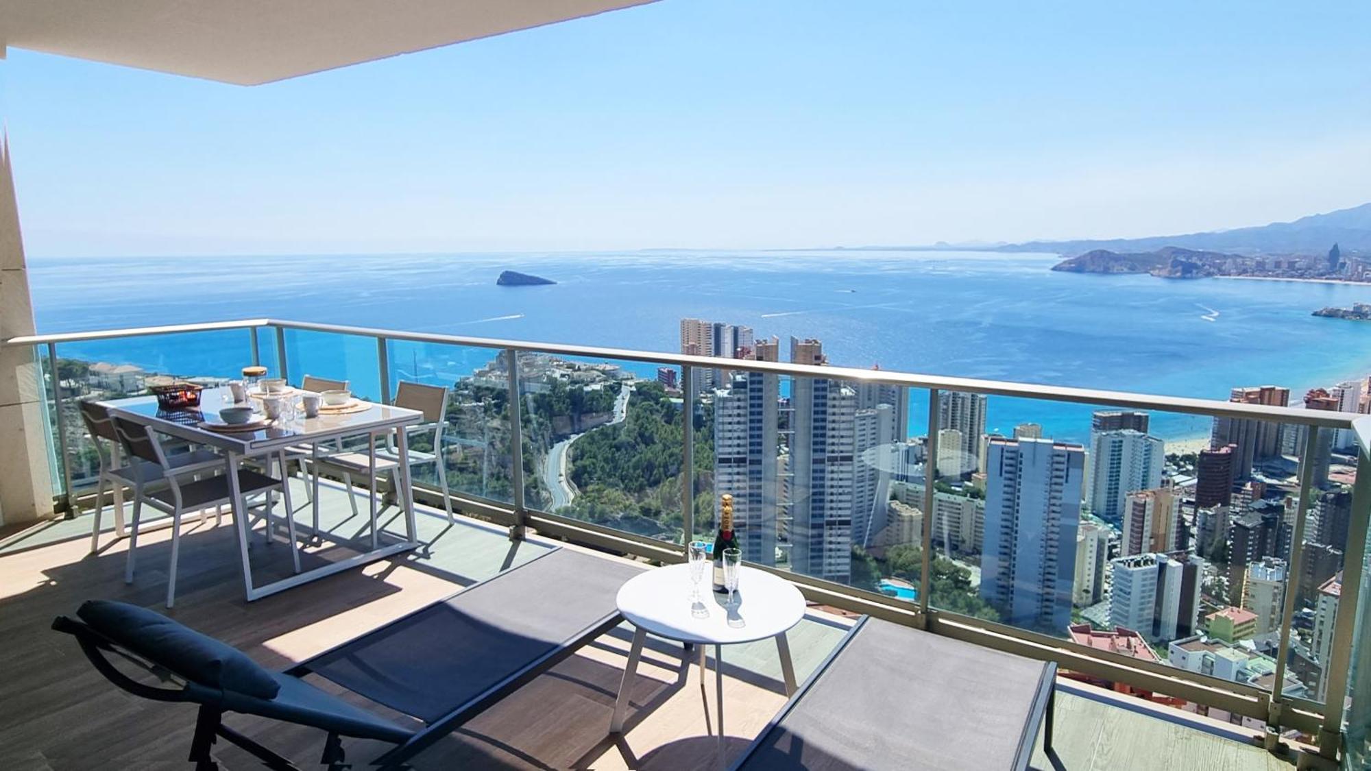 Skyscraper Apartment With Panoramic Views - Floor 38 Benidorm Exterior foto